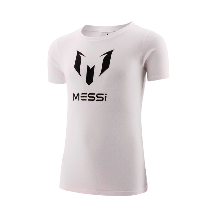 Messi Remeras Niños Ten Real White