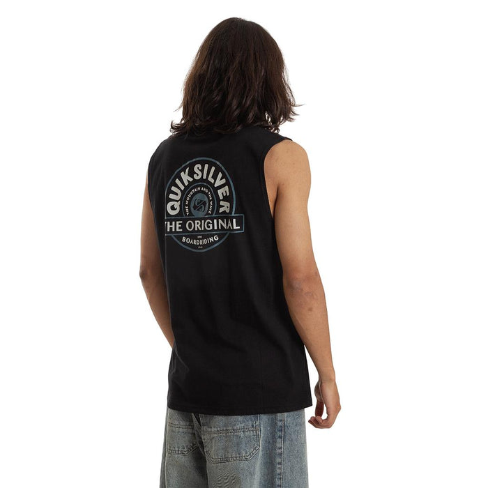 Quiksilver Musculosas Masculino Moda Summer Road Muscle Negro