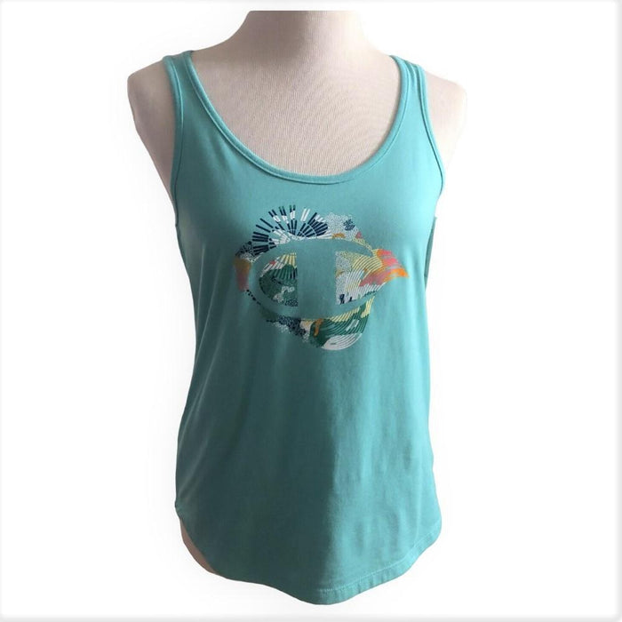 Champion Tank Femenino The Classic Tank Graphic Portal Teal