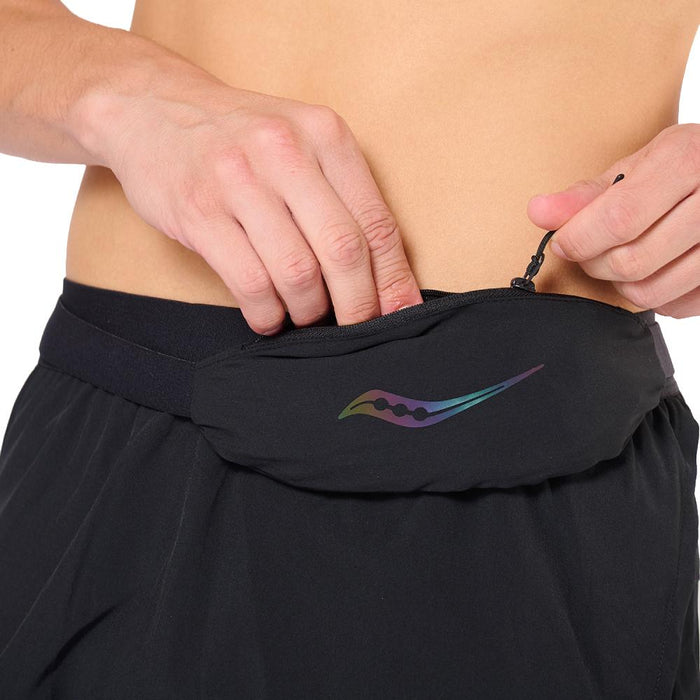 97920045S105 Saucony Rinoneras Unisex Running Outpace Run Belt Black