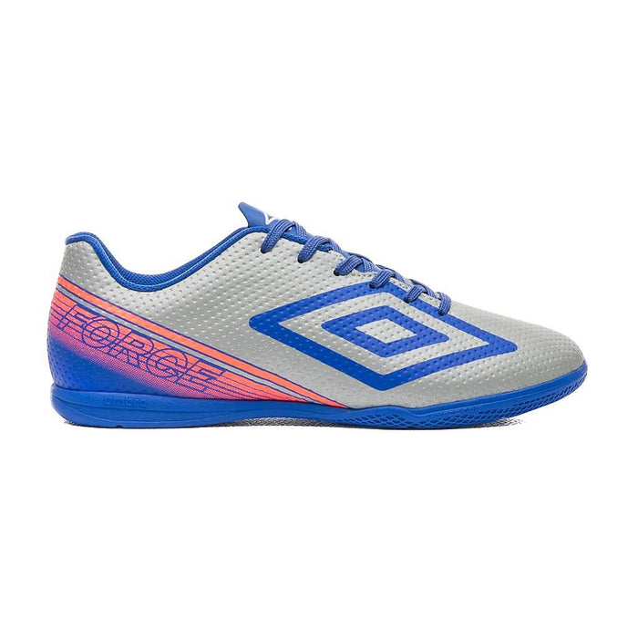 Umbro Indoor Masculino Futbol Force Grey/Dazzling Blue/Fiery Coral