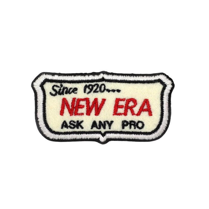 15011857 New Era Parches Ne Retro Plate Logo Ptch