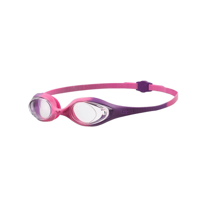 Arena Lentes Natacion Niños Spider Jr Violet Clear Pink