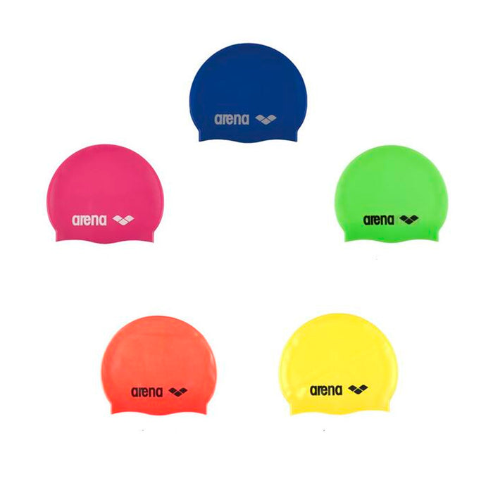 Arena Gorras de Natacion Unisex Natacion Classic Silicone Assortment B