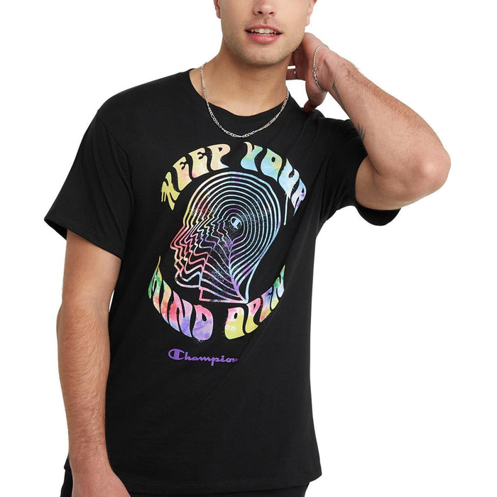 Champion Masculino Short Sleeve Js Black