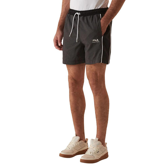 Fila Shorts Masculino Moda Biella Italia Black/Utility Black