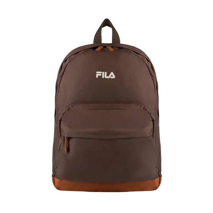 Fila Mochilas Moda Retro Letter Dark Brown