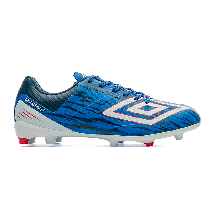 U01FB00224-324 Umbro Calzados Campo Unisex Futbol Ultimate Royal/Blanco/RococcO Red