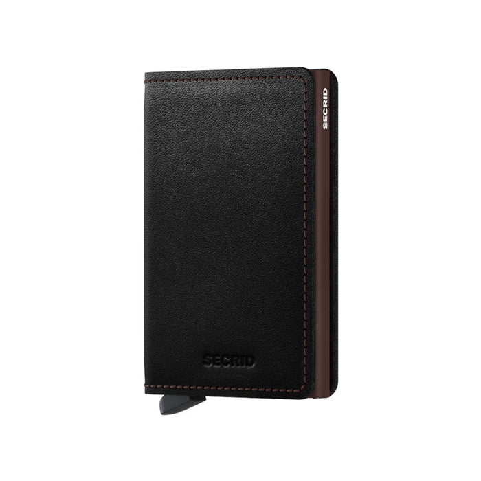Billetera Secrid Slimwallet Original Black-Brown