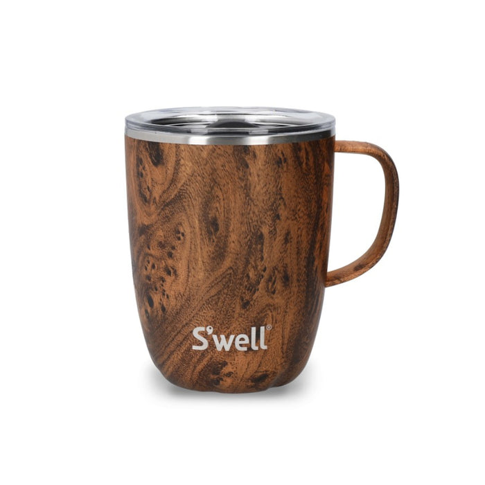 5057982095963 SWELL BAZAR MUG TERMICO C/TAPA Y MANIJA 350ML TEAKWOOD
