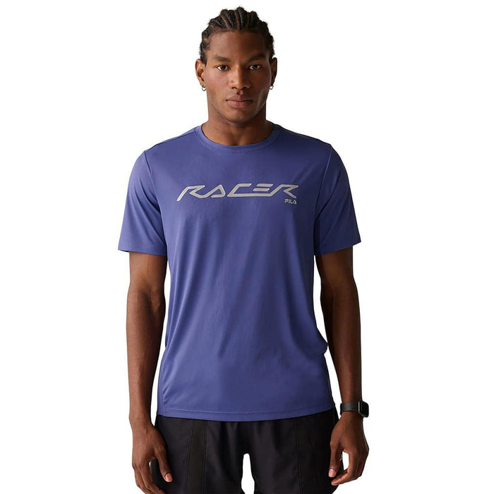 Fila Remeras Masculino Running Reflective Core Run Carbon Blue