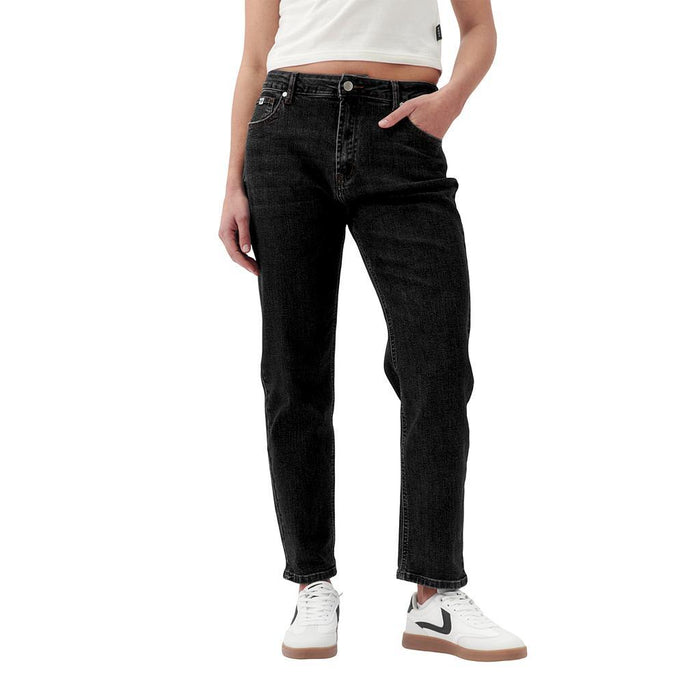 Roxy Jeans Femenino Moda Ruda Black