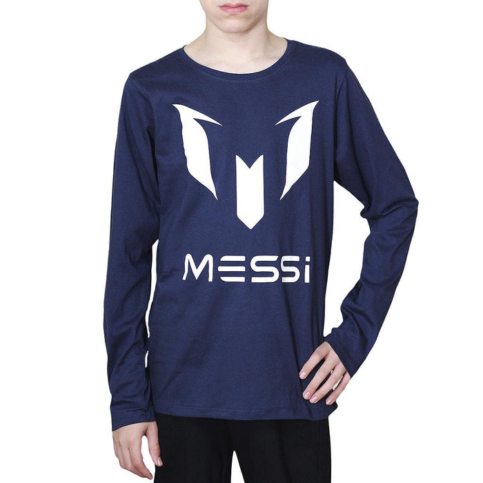 Messi Remeras Niños Moda Serto Dark Blue