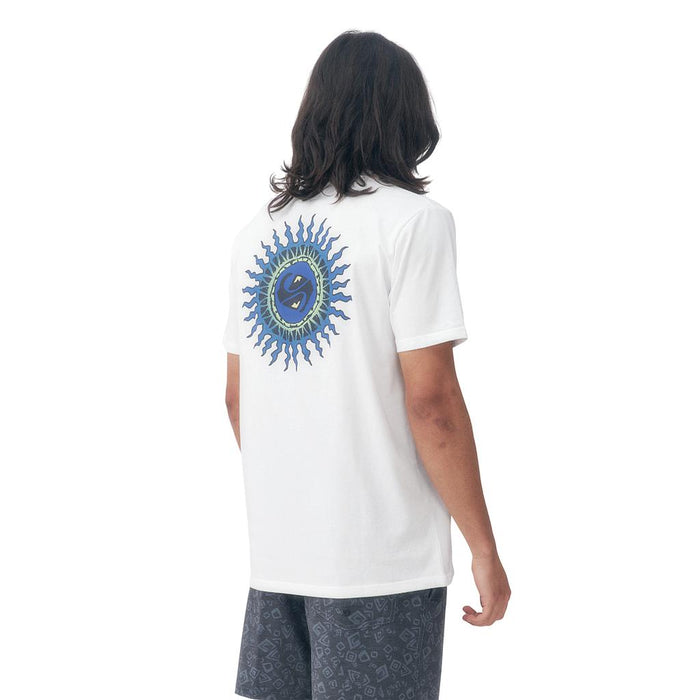 Quiksilver Remeras Masculino Moda Beach Blast White