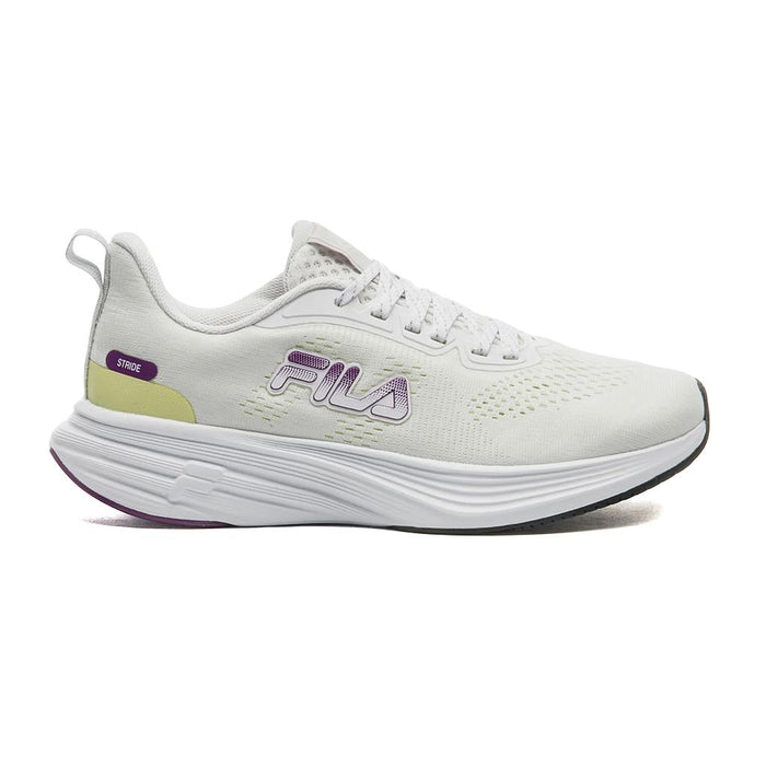 Fila Deportivos Femenino Running Stride White/Charisma/Shadow Lime