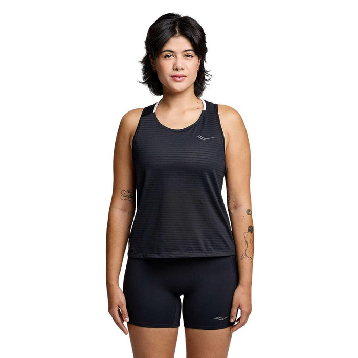 Saucony Musculosas Femenino Running Kinvara Tank Black