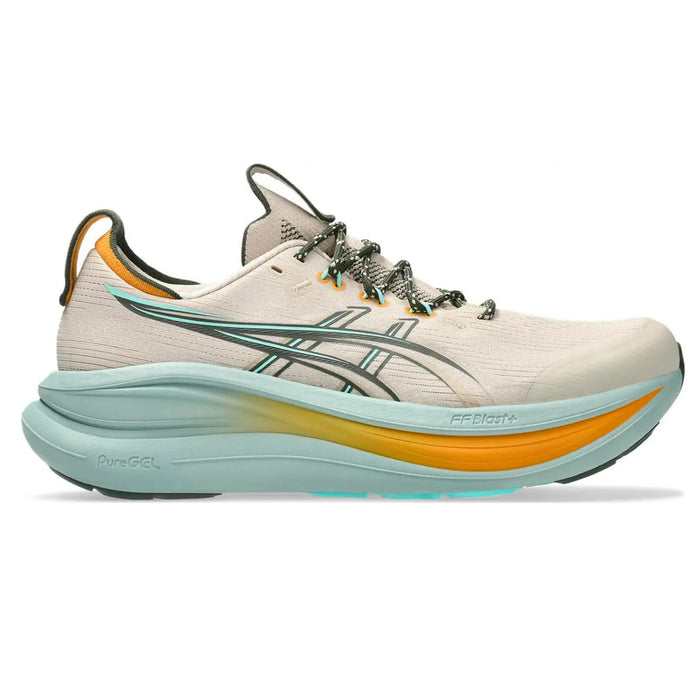 1011C309.250 Asics Calzados Deportivos Masculino Running Gel-Nimbus 28 Tr Simply Taupe/Ocean Haze