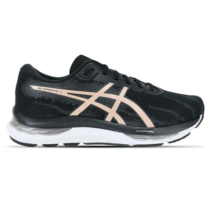 Asics Deportivos Femenino Running Gel Hypersonic 5 Black/Rose Gold