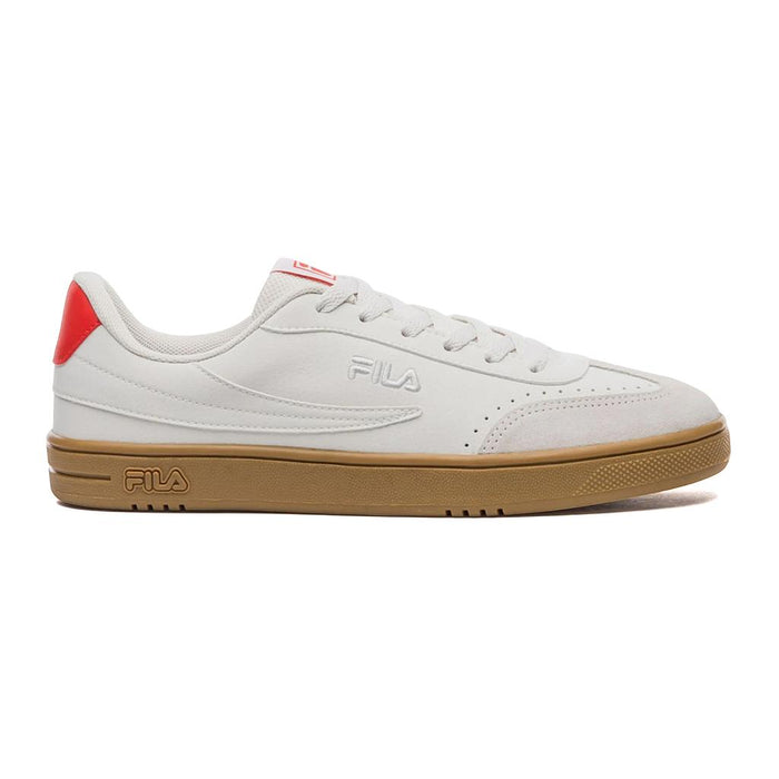 Fila Lifestyle Masculino Moda Court 80 Vaporous Gray/Glacier Gray/Flame Scarlet