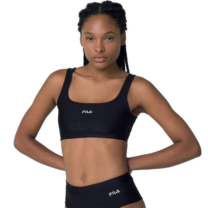 Fila Tops Femenino Natacion Sea Square Black