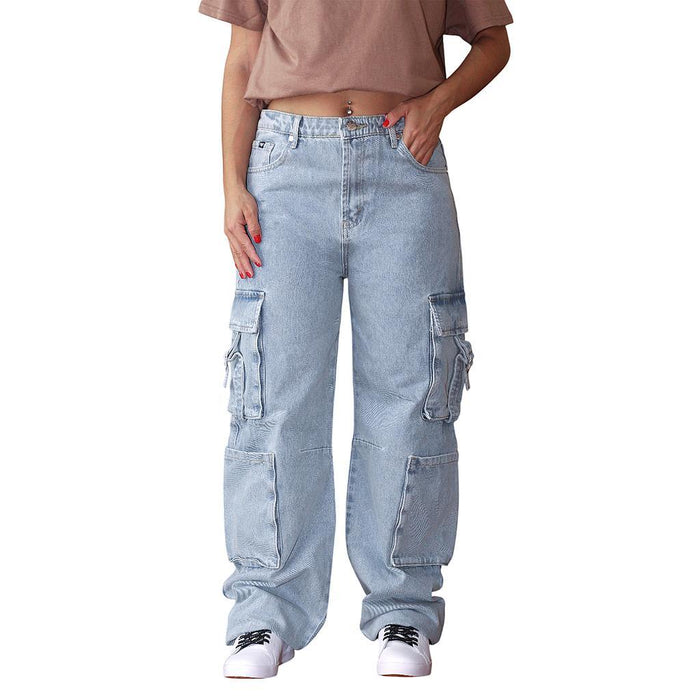 Roxy Jeans Femenino Moda Abril Light Blue