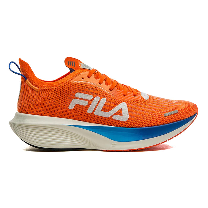 F01R00094-5945 FILA CALZADOS RUNNING MASCULINO RACER CARBON 2 NARANJA/AZUL