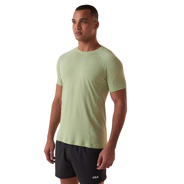 Fila Remeras Masculino Running Bio III Verde Salvia Claro