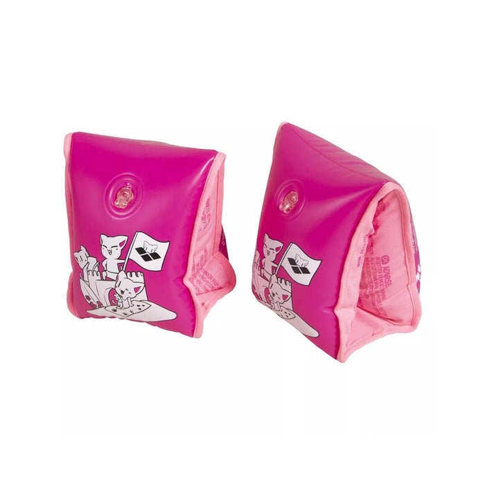 95244-910 Arena Brazaletes de Natacion Niños Friends Soft Armband Fuchsia