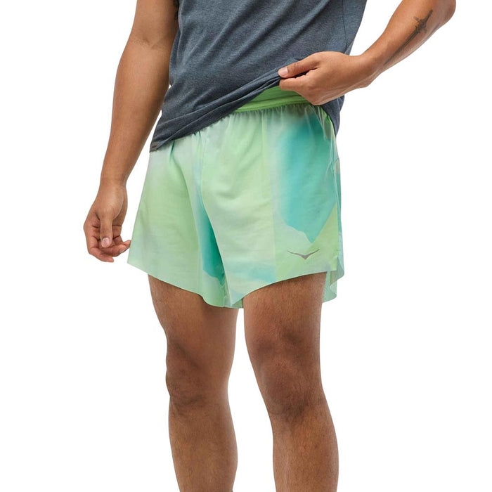 1151077P-TTPP HOKA PRENDAS SHORTS MASCULINO RUNNING GLIDE 5 TART APPLE MIST