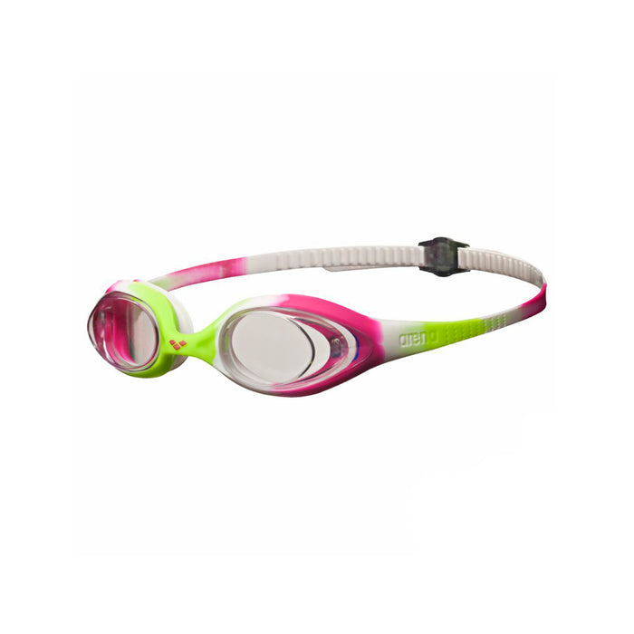 Arena Lentes Natacion Niños Spider Jr Lime Fuchsia White Clear