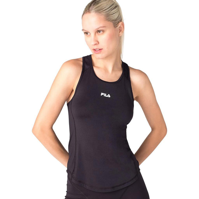 Fila Musculosas Femenino Running Tank Top Racer Black/Reflective