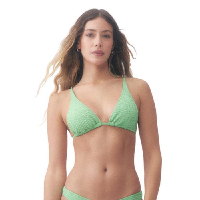 Roxy Traje banho Femenino Moda Top Shell Verde