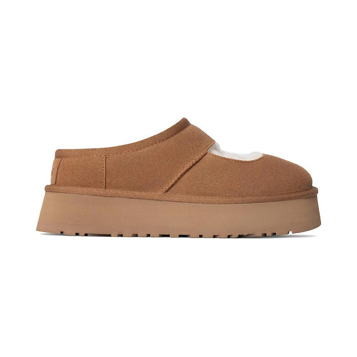 UGG Ballerinas Femenino Moda Bea Mary Jane Chestnut