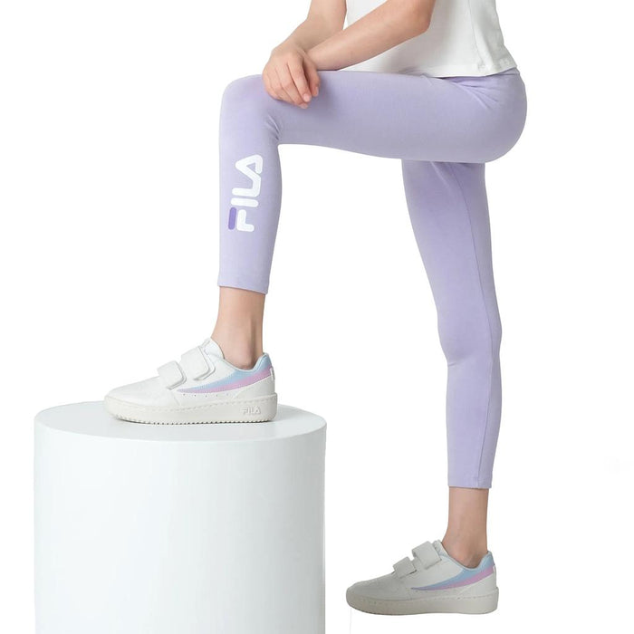 F110L00502-3157 FILA PRENDAS CALZAS NIÑOS MODA TIGHTS LETTER FUN II PASTEL LILAC