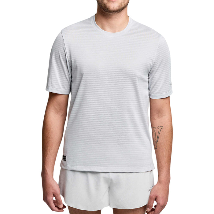 Saucony Remeras Masculino Running Kinvara Short Sleeve Granite Grey