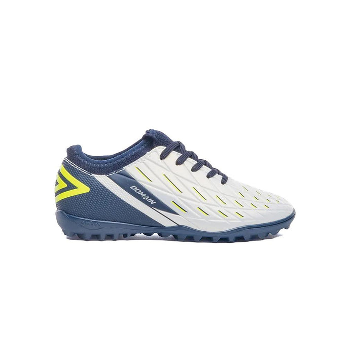 Umbro Society Niños Futbol Domain Jr White/Navy/Lime
