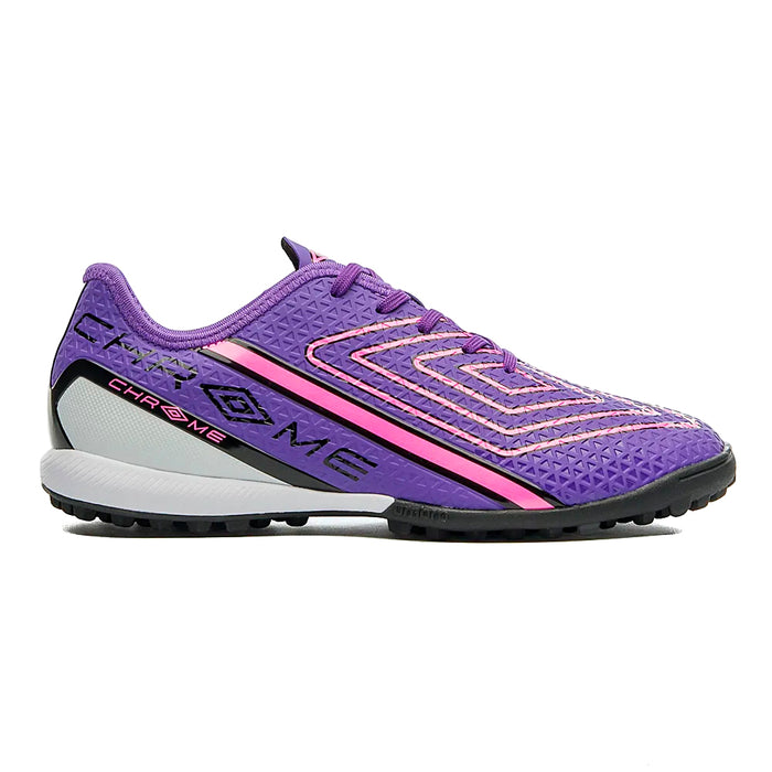 Umbro Society Masculino Futbol Chrome Electric Purple/White/Pink Glo