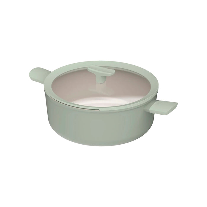 5413821363684 BERGHOFF BAZAR HOGAR OLLA SOPERA CON TAPA ANTIADHERENTE BALANCE SAGE 28CM