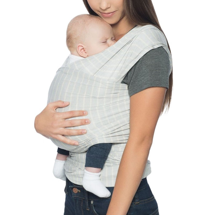 Ergobaby Aura Baby Wrap Grey Stripes