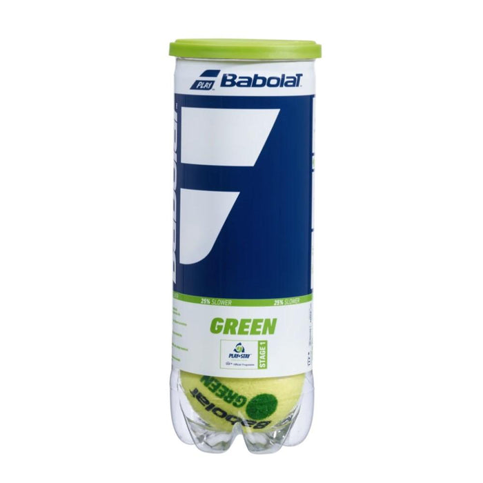 Babolat Tennis Pelotas Green X3 Jaune Ch