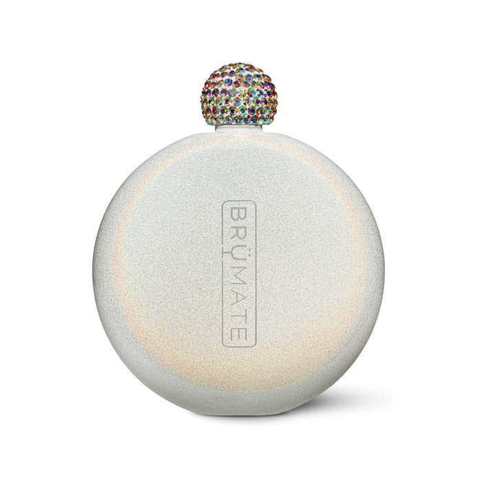 DWGF05GWT-GWT Brumate Drinkware Glitter Flask Glitter White