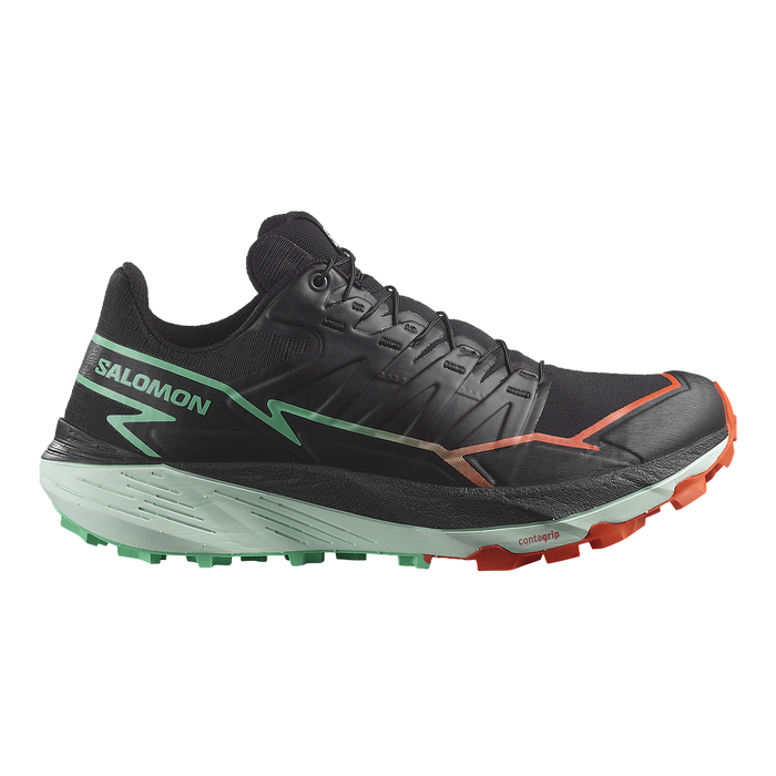 Salomon Deportivos Femenino Trail/Running Thundercross Black/Cherry/Electric Green