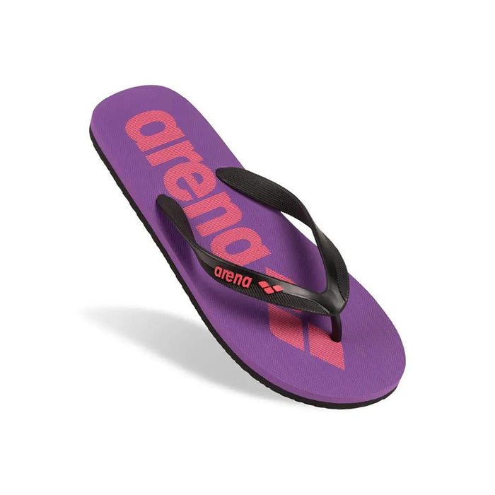 Arena Zapatillas Unisex Natacion Flip Flop Plum/Bright Coral