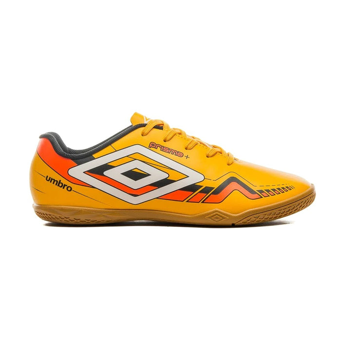 U01FB00144-626 Umbro Calzados Futbol Indoor Masculino Prisma Amarillo/Blanco/Naranja Fluor