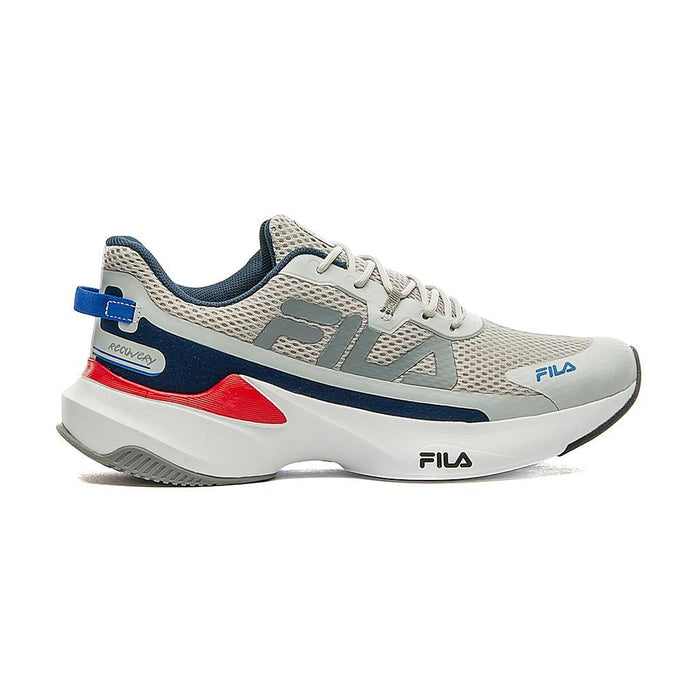 Fila Deportivos Masculino Running Recovery Silver/Navy/Red