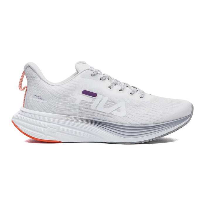Fila Deportivos Femenino Running Racer Curve 2 Glacier Gray/Charisma/Tangerine Tango