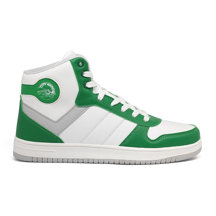 Pony Botas Masculino Moda City Wings Green/White
