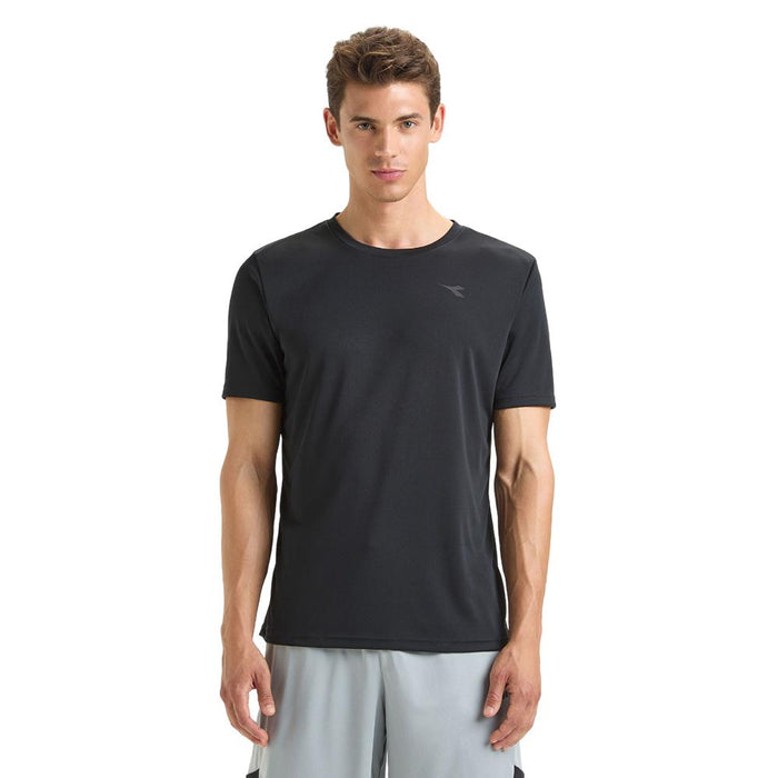 Diadora Remeras Masculino Ss T-Shirt Run Black