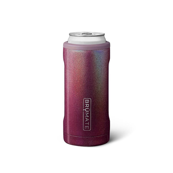 Brumate   Hopsulator Slim Insulated  Slim HS12GME Can-Cooler | Glitter Merlot