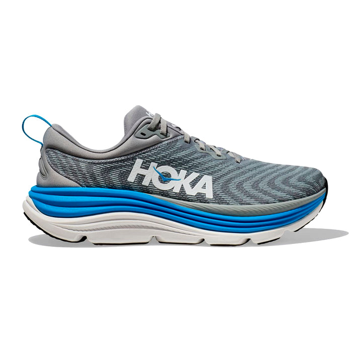 Hoka Deportivos Masculino Running Gaviota 5 Limestone/Divablue